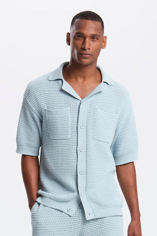 THE MATESE CROCHET SS SHIRT