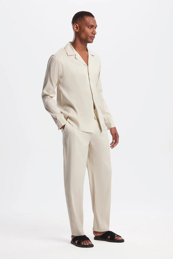 THE LINEN LONG SET