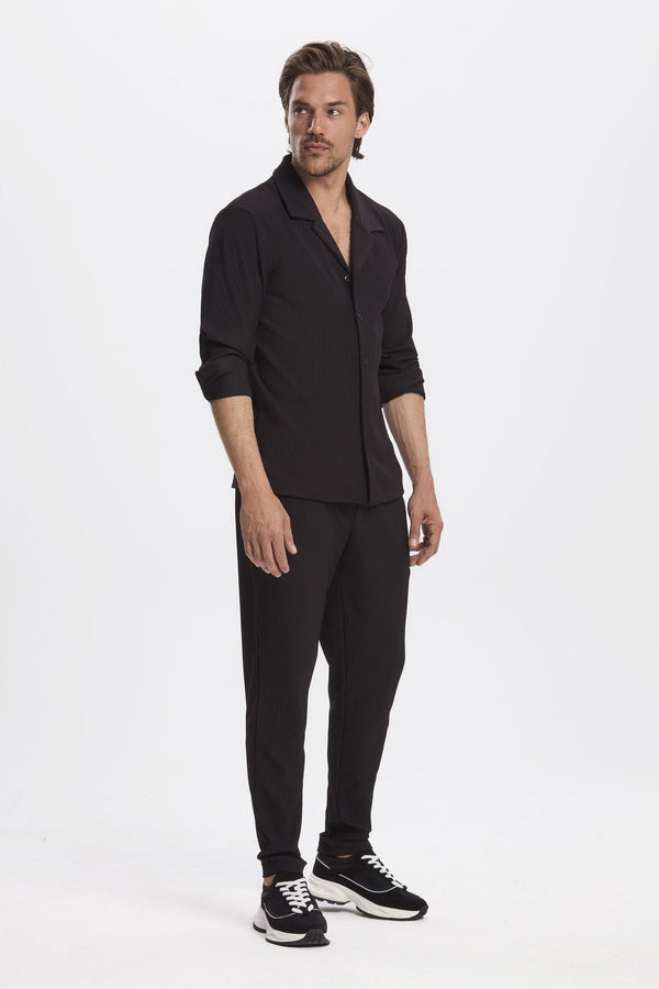 THE PLEATED LONG SET