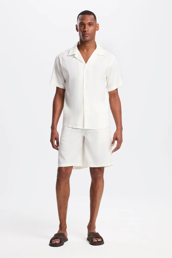 THE LINEN SHORT SET